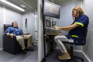 Examen para detectar perdida de la audición