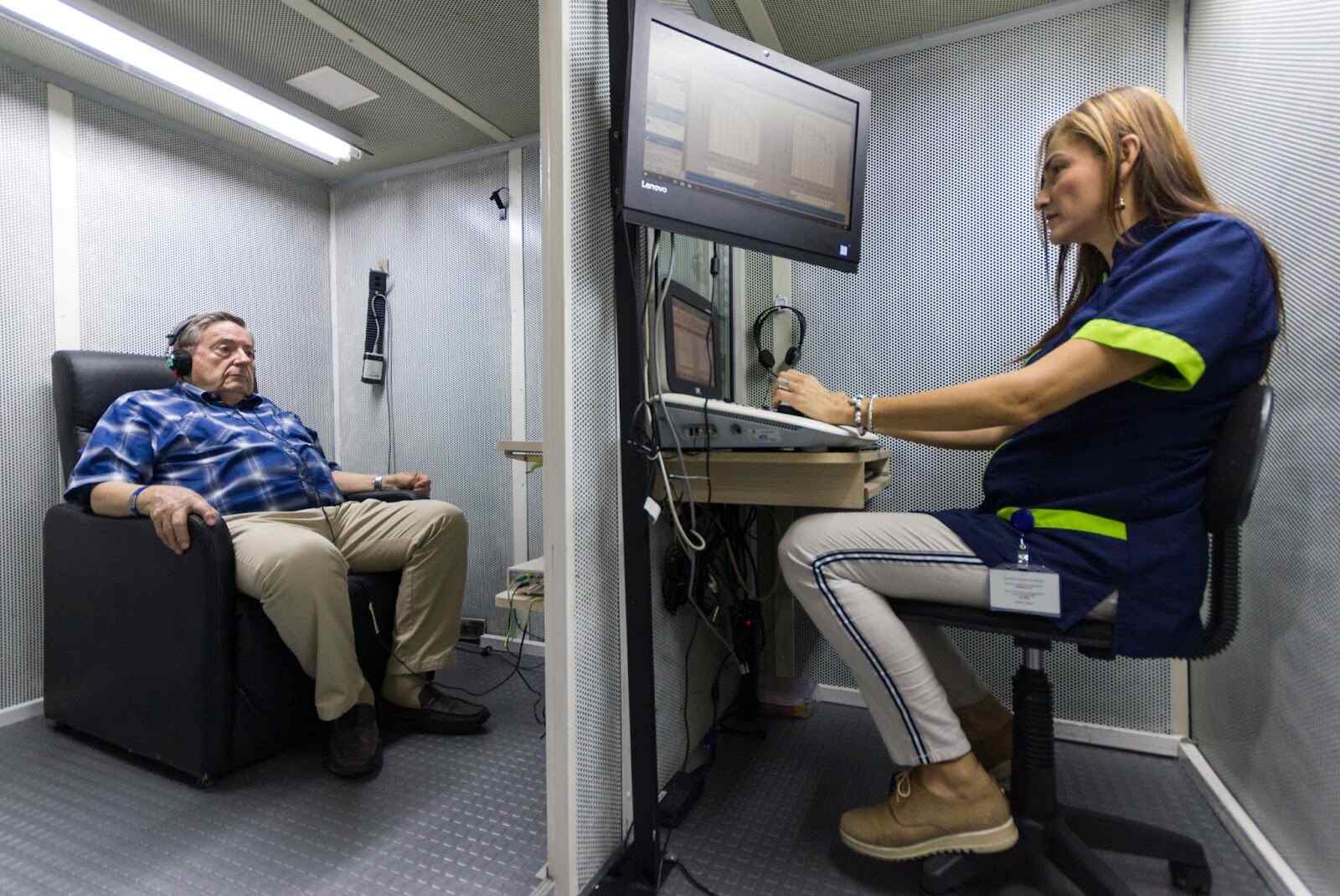Examen para detectar perdida de la audición